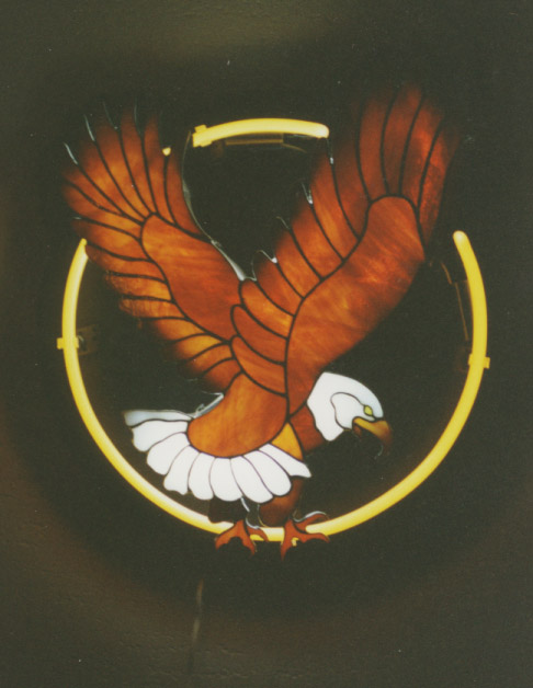 Eagle with Neon 2